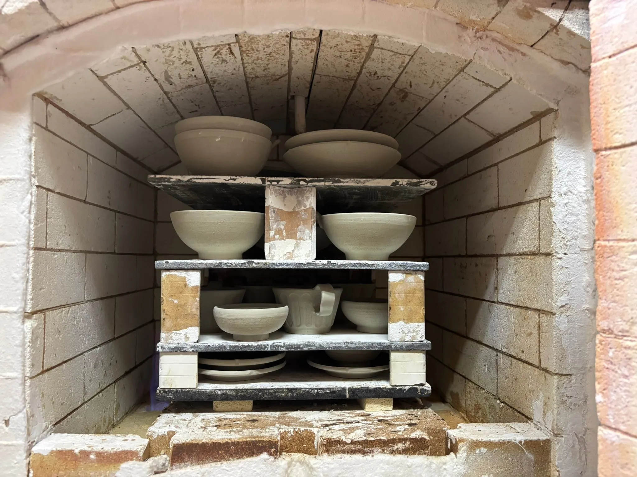 外気温35℃🥵窯の中は800℃🔥。