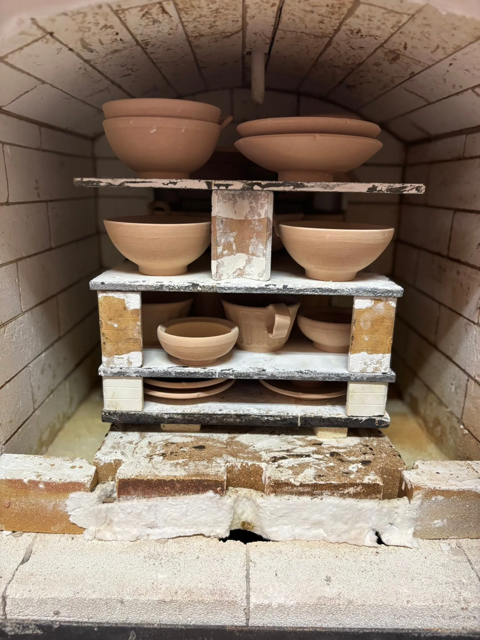 外気温35℃🥵窯の中は800℃🔥。