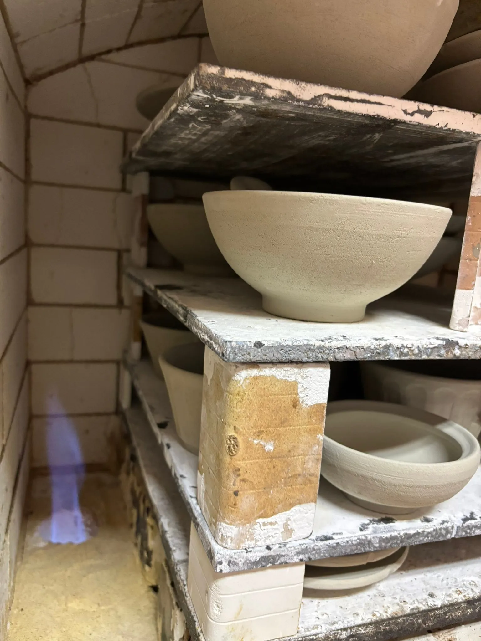 外気温35℃🥵窯の中は800℃🔥。