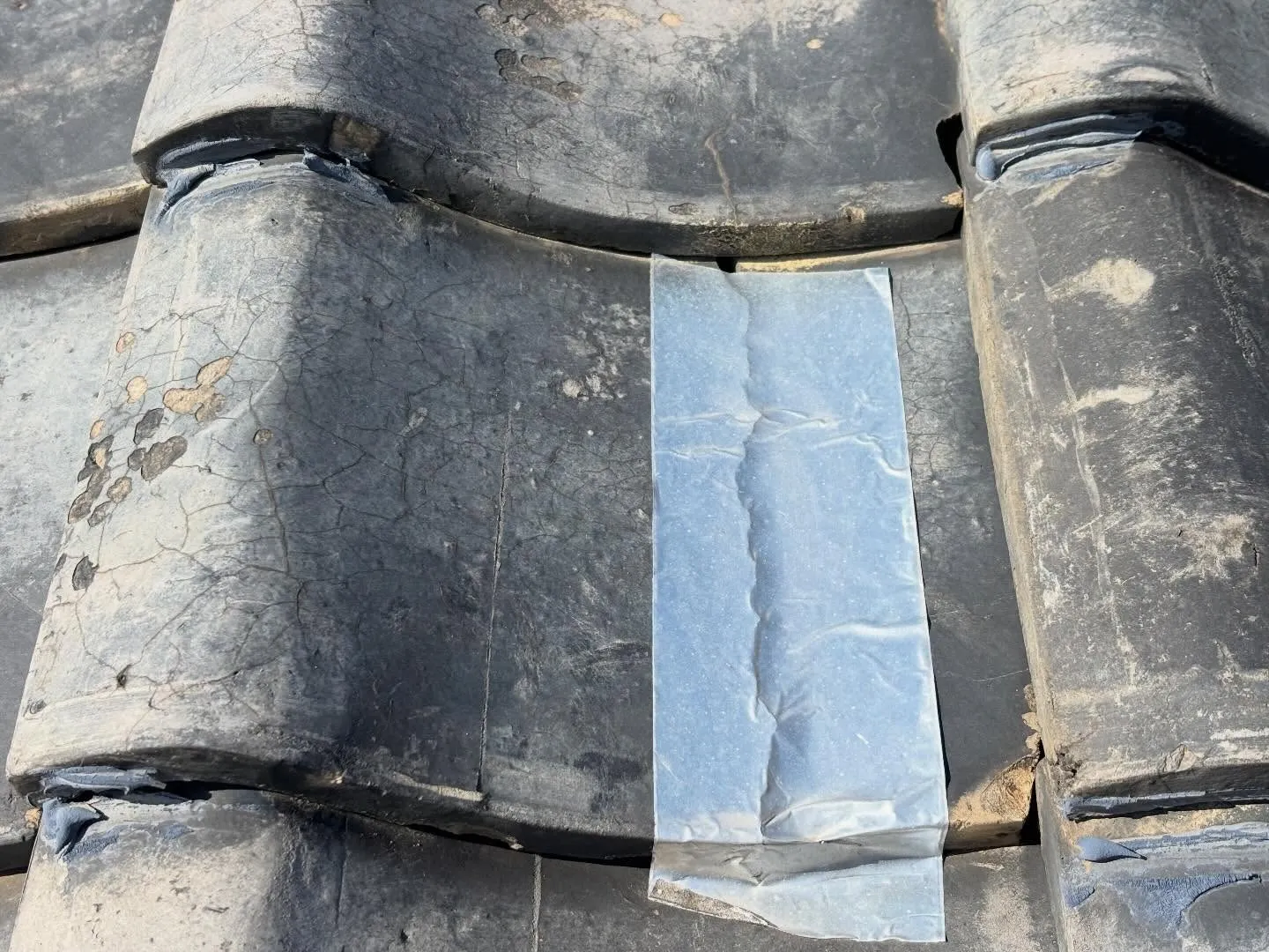 やっちゃいけない屋根修理💦。