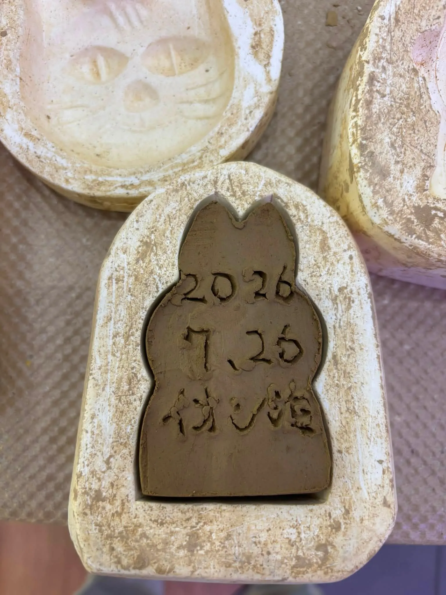 いろんな 型 があります🐰🦕🦖👹😸